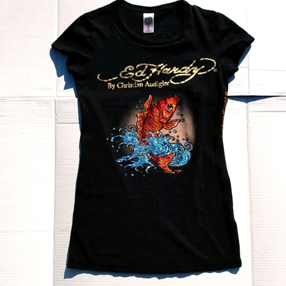 Ed Hardy Shirt Short Sleeves M